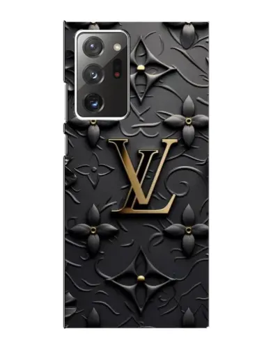 Чехол для Samsung Galaxy Note 20 Ultra с картинкой «Кожаная текстура LV»