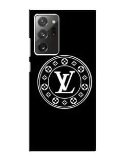 Чехол для Samsung Galaxy Note 20 Ultra с картинкой «LV — печать стиля»