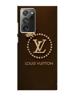 Чехол для Samsung Galaxy Note 20 Ultra с картинкой «LV — золотая печать»