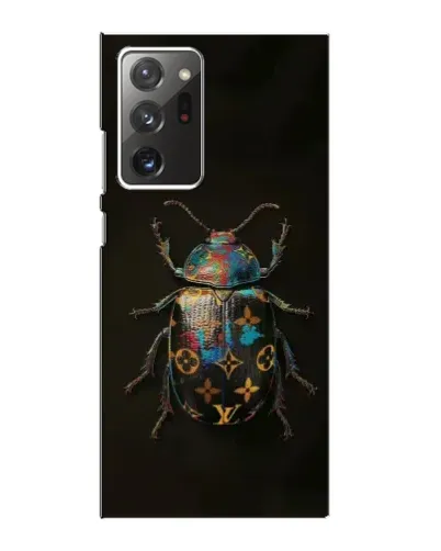 Чехол для Samsung Galaxy Note 20 Ultra с картинкой «LV — мраморный принт»