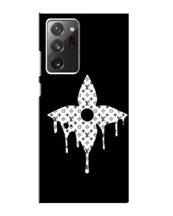 Чехол для Samsung Galaxy Note 20 Ultra с картинкой «Цветочная монограмма»