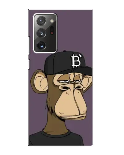 Чехол для Samsung Galaxy Note 20 Ultra с картинкой «Bored Ape в кепке»