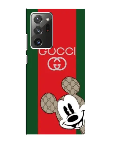 Чохол для Samsung Galaxy Note 20 Ultra з картинкою «Gucci — смуги та Міккі»