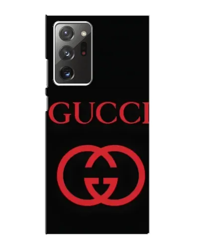Чохол для Samsung Galaxy Note 20 Ultra з картинкою «Gucci — червоний логотип»
