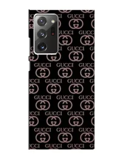 Чохол для Samsung Galaxy Note 20 Ultra з картинкою «Класична монограма Gucci»