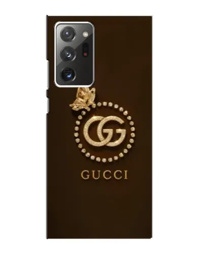 Чохол для Samsung Galaxy Note 20 Ultra з картинкою «Gucci — золотий метелик»
