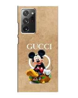 Чохол для Samsung Galaxy Note 20 Ultra з картинкою «Міккі Маус Gucci — крафт»