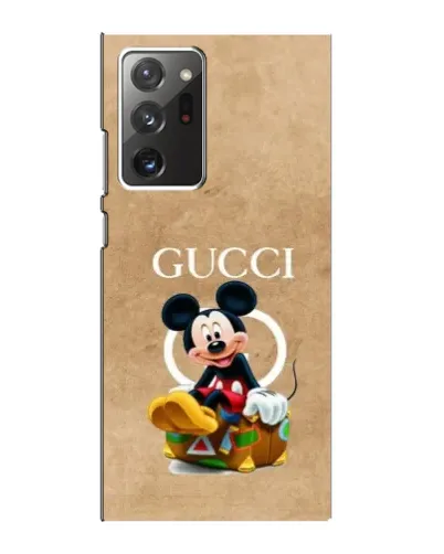 Чохол для Samsung Galaxy Note 20 Ultra з картинкою «Міккі Маус Gucci — крафт»
