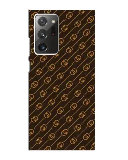 Чохол для Samsung Galaxy Note 20 Ultra з картинкою «Gucci — золоті діагоналі»
