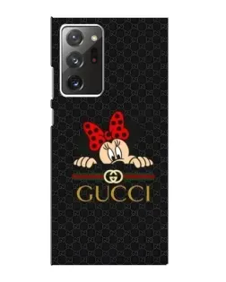Чохол для Samsung Galaxy Note 20 Ultra з картинкою «Мінні Маус Gucci — чорний»