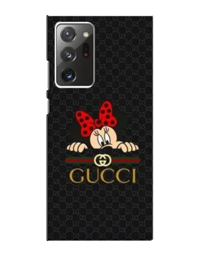 Чохол для Samsung Galaxy Note 20 Ultra з картинкою «Мінні Маус Gucci — чорний»