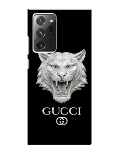 Чохол для Samsung Galaxy Note 20 Ultra з картинкою «Gucci — срібний лев»