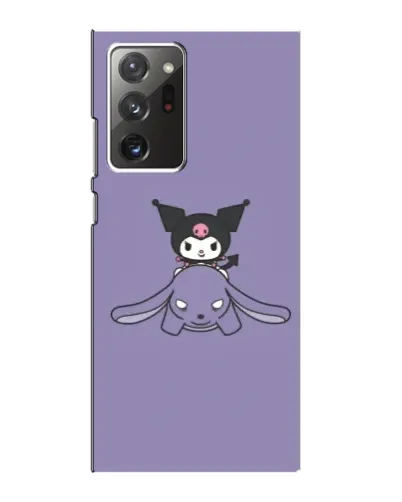 Чохол для Samsung Galaxy Note 20 Ultra з картинкою «Kuromi на ліловому фоні» Чохол для Samsung Galaxy Note 20 Ultra з картинкою «Kuromi на ліловому фоні»
