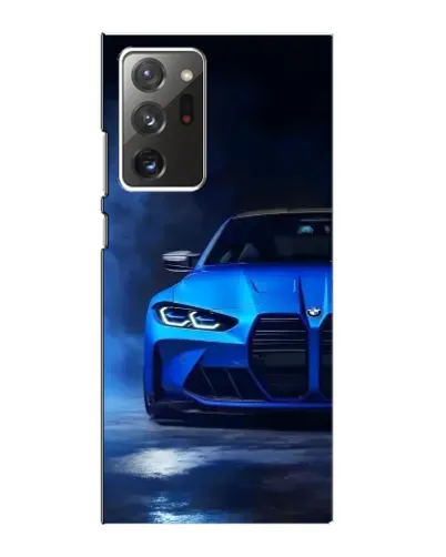 Чехол для Samsung Galaxy Note 20 Ultra с картинкой «Голубая BMW M4» Чехол для Samsung Galaxy Note 20 Ultra с картинкой «Голубая BMW M4»