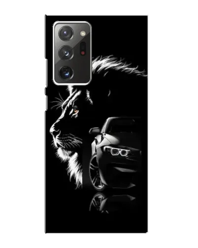 Чехол для Samsung Galaxy Note 20 Ultra с картинкой «BMW и лев» Чехол для Samsung Galaxy Note 20 Ultra с картинкой «BMW и лев»