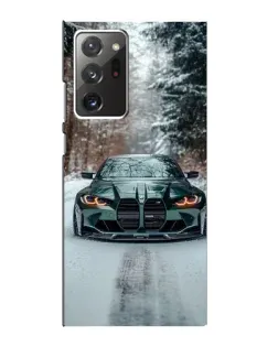 Чехол для Samsung Galaxy Note 20 Ultra с картинкой «BMW в зимнем лесу» Чехол для Samsung Galaxy Note 20 Ultra с картинкой «BMW в зимнем лесу»