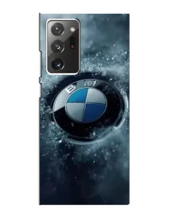 Чехол для Samsung Galaxy Note 20 Ultra с картинкой «Логотип BMW — лед» Чехол для Samsung Galaxy Note 20 Ultra с картинкой «Логотип BMW — лед»