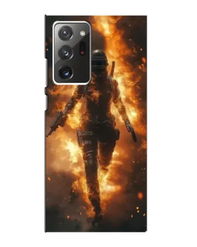 Чохол для Samsung Galaxy Note 20 Ultra з картинкою «BMW — швидкість у дощі»