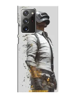 Чохол для Samsung Galaxy Note 20 Ultra з картинкою «PUBG — боєць у пилу»