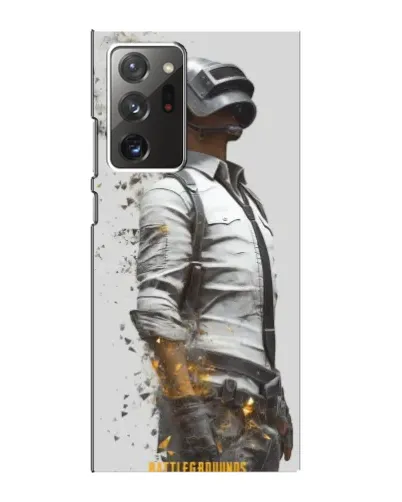Чохол для Samsung Galaxy Note 20 Ultra з картинкою «PUBG — боєць у пилу»