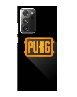 Чохол для Samsung Galaxy Note 20 Ultra з картинкою «PUBG — рамка лого»