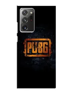 Чохол для Samsung Galaxy Note 20 Ultra з картинкою «PUBG — золотий логотип»