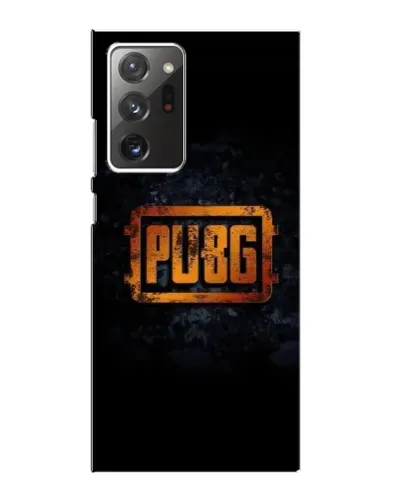 Чохол для Samsung Galaxy Note 20 Ultra з картинкою «PUBG — золотий логотип»