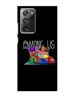 Чохол для Samsung Galaxy Note 20 Ultra з картинкою «Логотип Among Us»