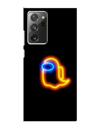 Чехол для Samsung Galaxy Note 20 Ultra с картинкой «Among Us неоновое сияние»