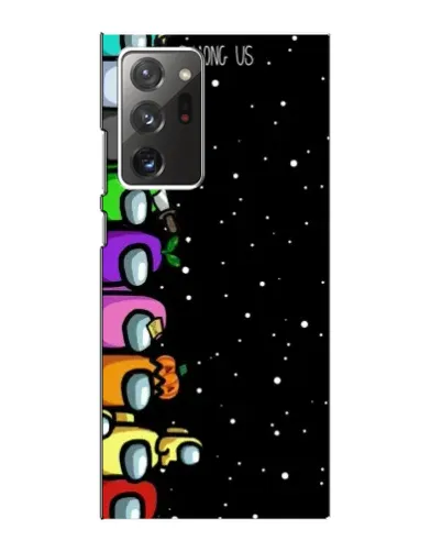 Чехол для Samsung Galaxy Note 20 Ultra с картинкой «Команда Among Us»