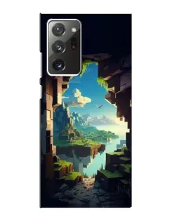 Чехол для Samsung Galaxy Note 20 Ultra с картинкой «Вид из пещеры»