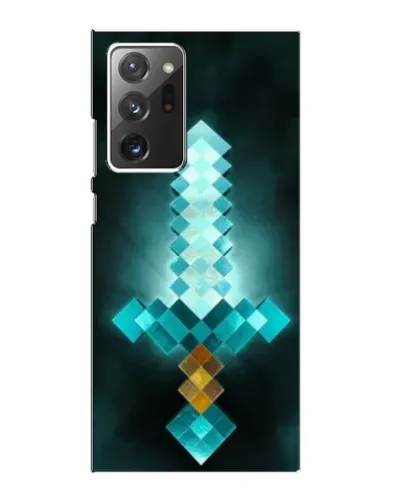 Чехол для Samsung Galaxy Note 20 Ultra с картинкой «Алмазный меч неон» Чехол для Samsung Galaxy Note 20 Ultra с картинкой «Алмазный меч неон»