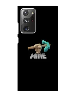 Чехол для Samsung Galaxy Note 20 Ultra с картинкой «Алмазная кирка»