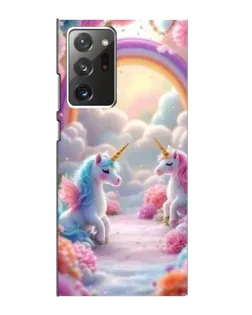 Чехол для Samsung Galaxy Note 20 Ultra с картинкой «Радуга и единороги» Чехол для Samsung Galaxy Note 20 Ultra с картинкой «Радуга и единороги»