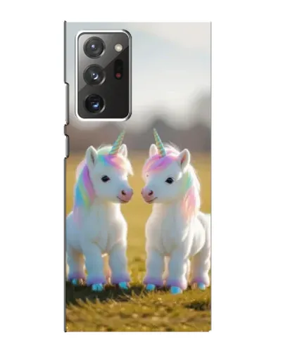Чехол для Samsung Galaxy Note 20 Ultra с картинкой «Пара единорогов» Чехол для Samsung Galaxy Note 20 Ultra с картинкой «Пара единорогов»