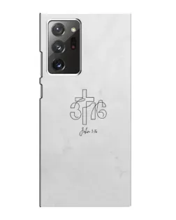 Чохол для Samsung Galaxy Note 20 Ultra з картинкою «Івана 3:16 Хрест» Чохол для Samsung Galaxy Note 20 Ultra з картинкою «Івана 3:16 Хрест»