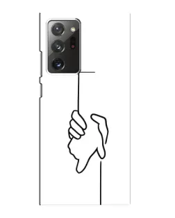 Чохол для Samsung Galaxy Note 20 Ultra з картинкою «Рука тримає» Чохол для Samsung Galaxy Note 20 Ultra з картинкою «Рука тримає»