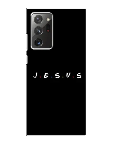 Чехол для Samsung Galaxy Note 20 Ultra с картинкой «Точки веры J.E.S.U.S.»
