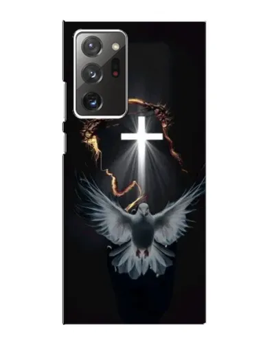 Чехол для Samsung Galaxy Note 20 Ultra с картинкой «Голубь и Свет»