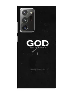 Чехол для Samsung Galaxy Note 20 Ultra с картинкой «GOD — Бог над всем»