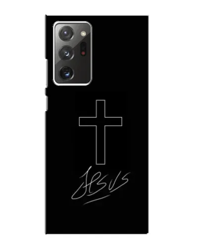 Чехол для Samsung Galaxy Note 20 Ultra с картинкой «Графический крест Jesus» Чехол для Samsung Galaxy Note 20 Ultra с картинкой «Графический крест Jesus»