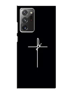 Чехол для Samsung Galaxy Note 20 Ultra с картинкой «Тонкий крест»