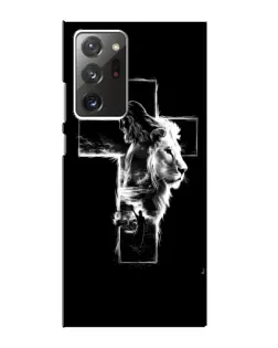 Чехол для Samsung Galaxy Note 20 Ultra с картинкой «Сияющий крест Jesus»