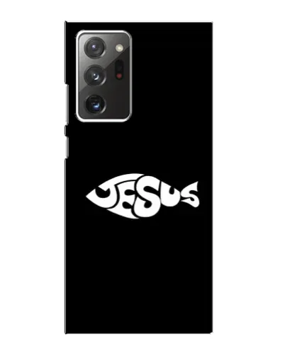 Чехол для Samsung Galaxy Note 20 Ultra с картинкой «Рыба Jesus» Чехол для Samsung Galaxy Note 20 Ultra с картинкой «Рыба Jesus»