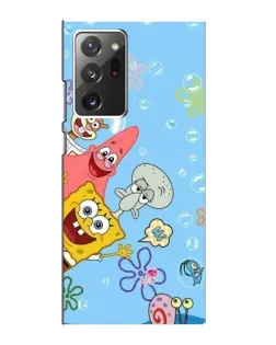 Чехол для Samsung Galaxy Note 20 Ultra с картинкой «Веселые пузырьки»