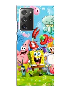 Чехол для Samsung Galaxy Note 20 Ultra с картинкой «Губка Боб и друзья» Чехол для Samsung Galaxy Note 20 Ultra с картинкой «Губка Боб и друзья»