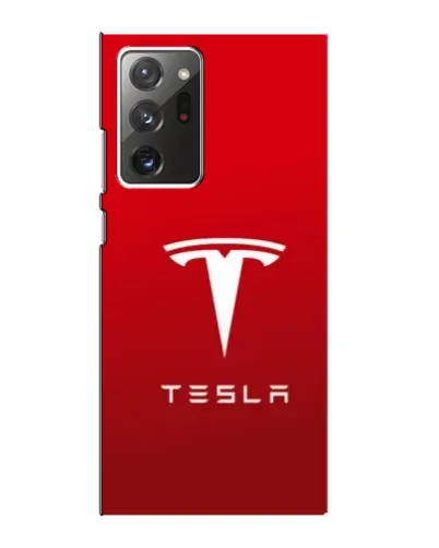 Чохол для Samsung Galaxy Note 20 Ultra з картинкою «Tesla Red Classic»