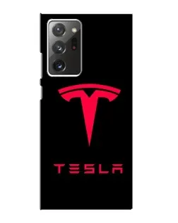 Чохол для Samsung Galaxy Note 20 Ultra з картинкою «Tesla Red Logo»