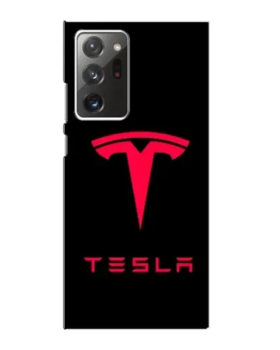 Чохол для Samsung Galaxy Note 20 Ultra з картинкою «Tesla Red Logo»
