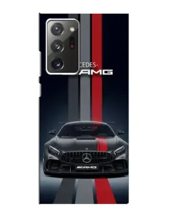 Чохол для Samsung Galaxy Note 20 Ultra з картинкою «Mercedes — білий карбон»